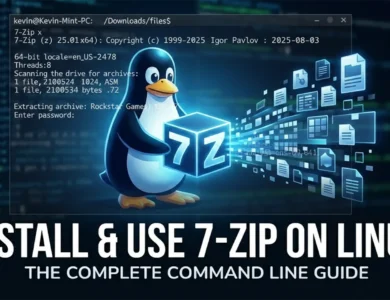 Installing and Using 7-Zip on Linux: The Complete Command-Line Guide