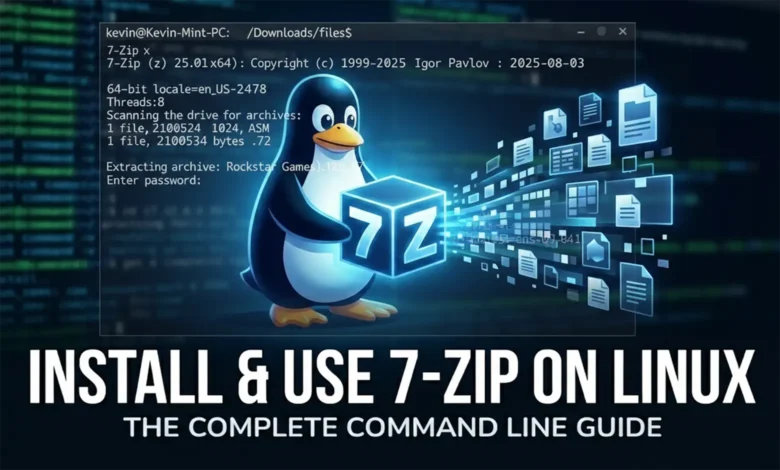 Installing and Using 7-Zip on Linux: The Complete Command-Line Guide