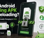 Android smartphone showing installation blocked for an unverified APK, illustrating the new Android Developer Verification and Advanced Flow changes in 2026.